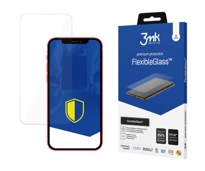 Szkło i folia ochronna 3MK Szkło ochronne FlexibleGlass do Apple iPhone 13/13 Pro